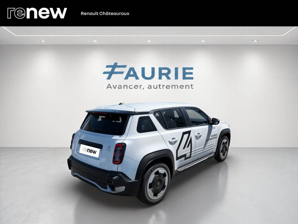 Acheter Renault Renault 4 Renault 4 E-Tech Electrique 120 ch autonomie urbaine Evolution 5p neuf dans les concessions du Groupe Faurie