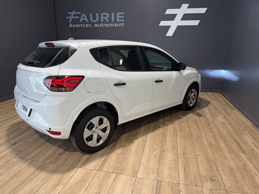 Acheter Dacia Sandero Sandero SCe 65 GSR2 Essential 5p occasion dans les concessions du Groupe Faurie