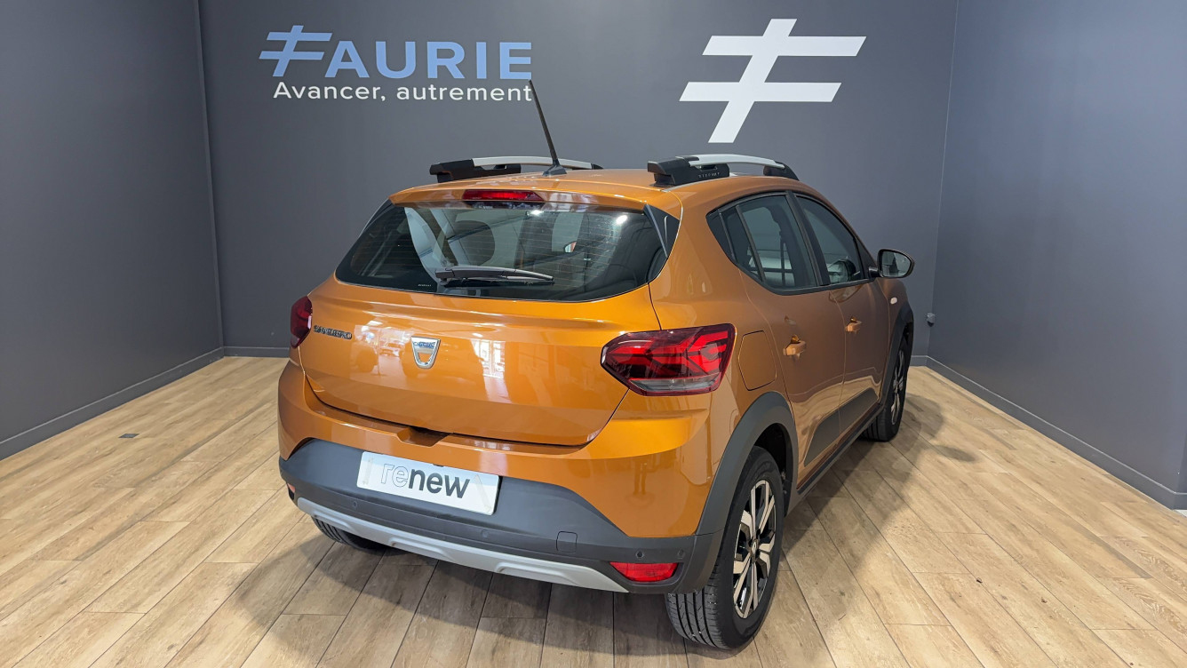 Acheter Dacia Sandero Sandero TCe 90 CVT - 22 Stepway Confort 5p occasion dans les concessions du Groupe Faurie