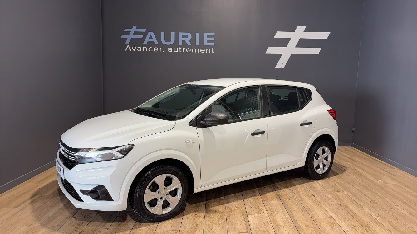 Acheter Dacia Sandero Sandero SCe 65 Essential 5p occasion dans les concessions du Groupe Faurie