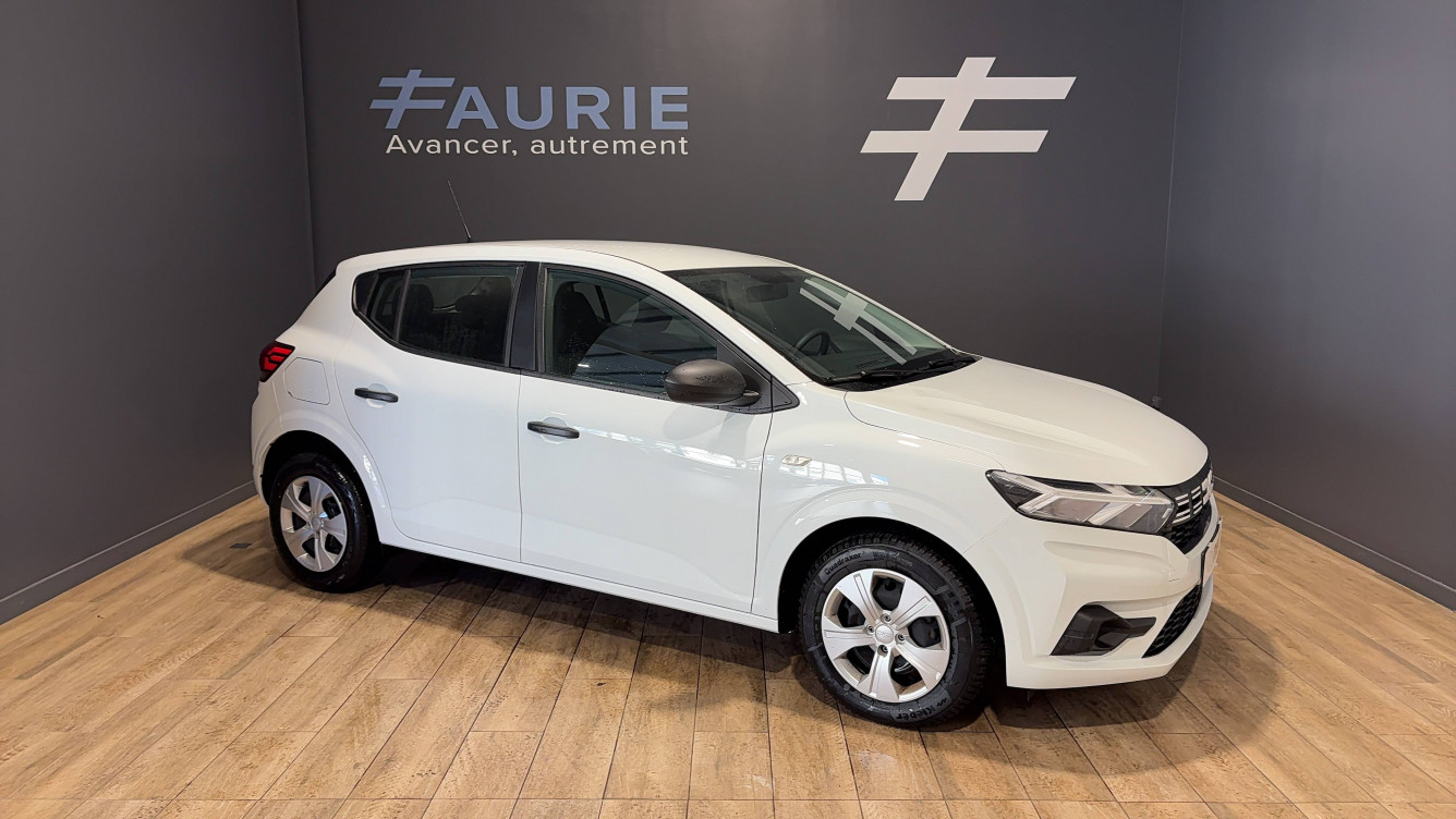 Acheter Dacia Sandero Sandero SCe 65 Essential 5p occasion dans les concessions du Groupe Faurie