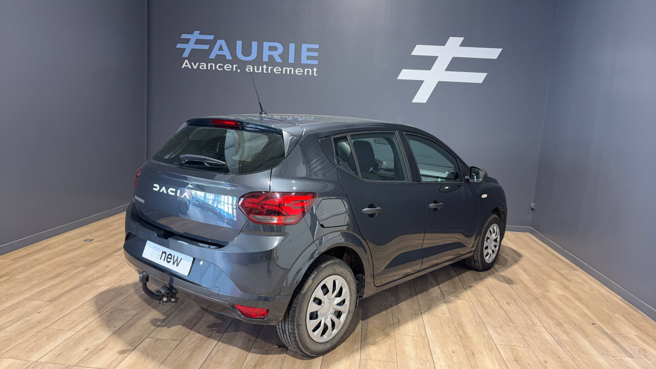 Acheter Dacia Sandero Sandero ECO-G 100 Essential 5p occasion dans les concessions du Groupe Faurie