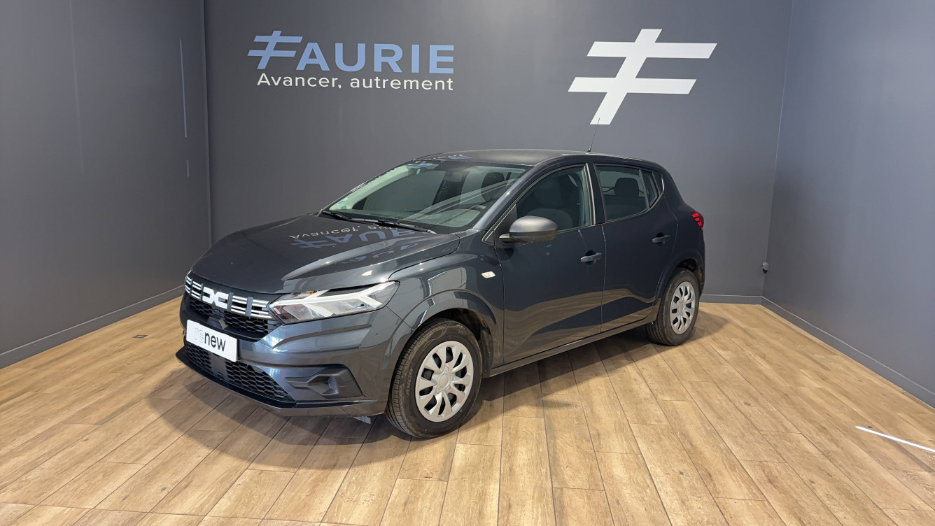 Acheter Dacia Sandero Sandero ECO-G 100 Essential 5p occasion dans les concessions du Groupe Faurie