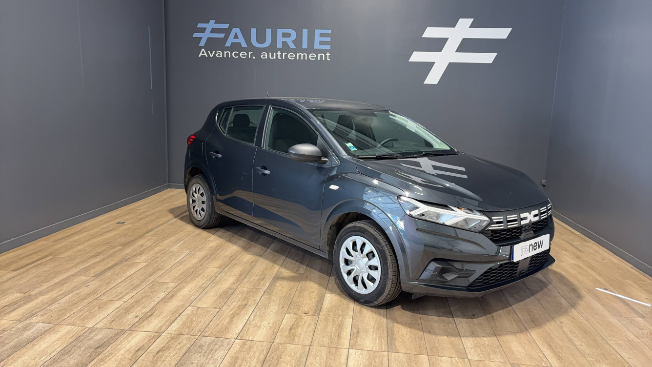 Acheter Dacia Sandero Sandero ECO-G 100 Essential 5p occasion dans les concessions du Groupe Faurie