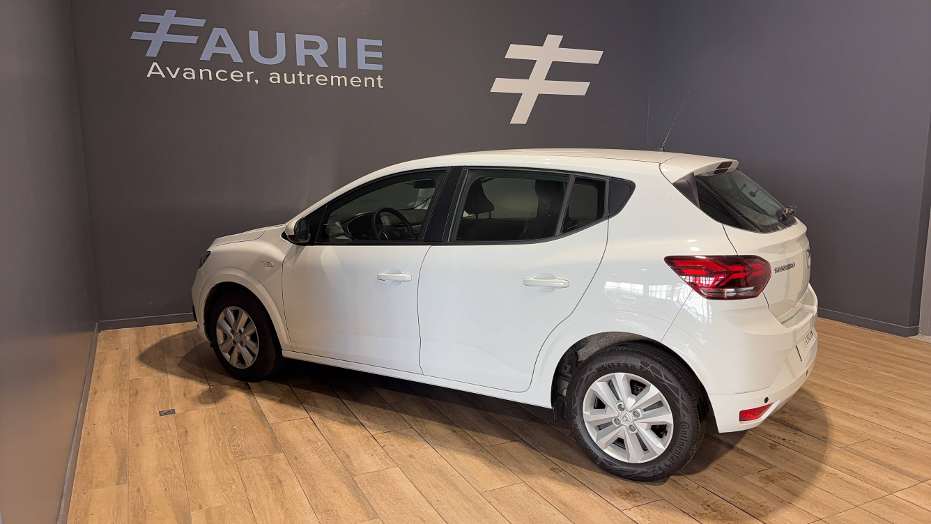 Acheter Dacia Sandero Sandero SCe 65 - 22 Confort 5p occasion dans les concessions du Groupe Faurie