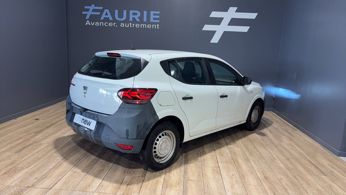 Acheter Dacia Sandero Sandero SCe 65 Access 5p occasion dans les concessions du Groupe Faurie