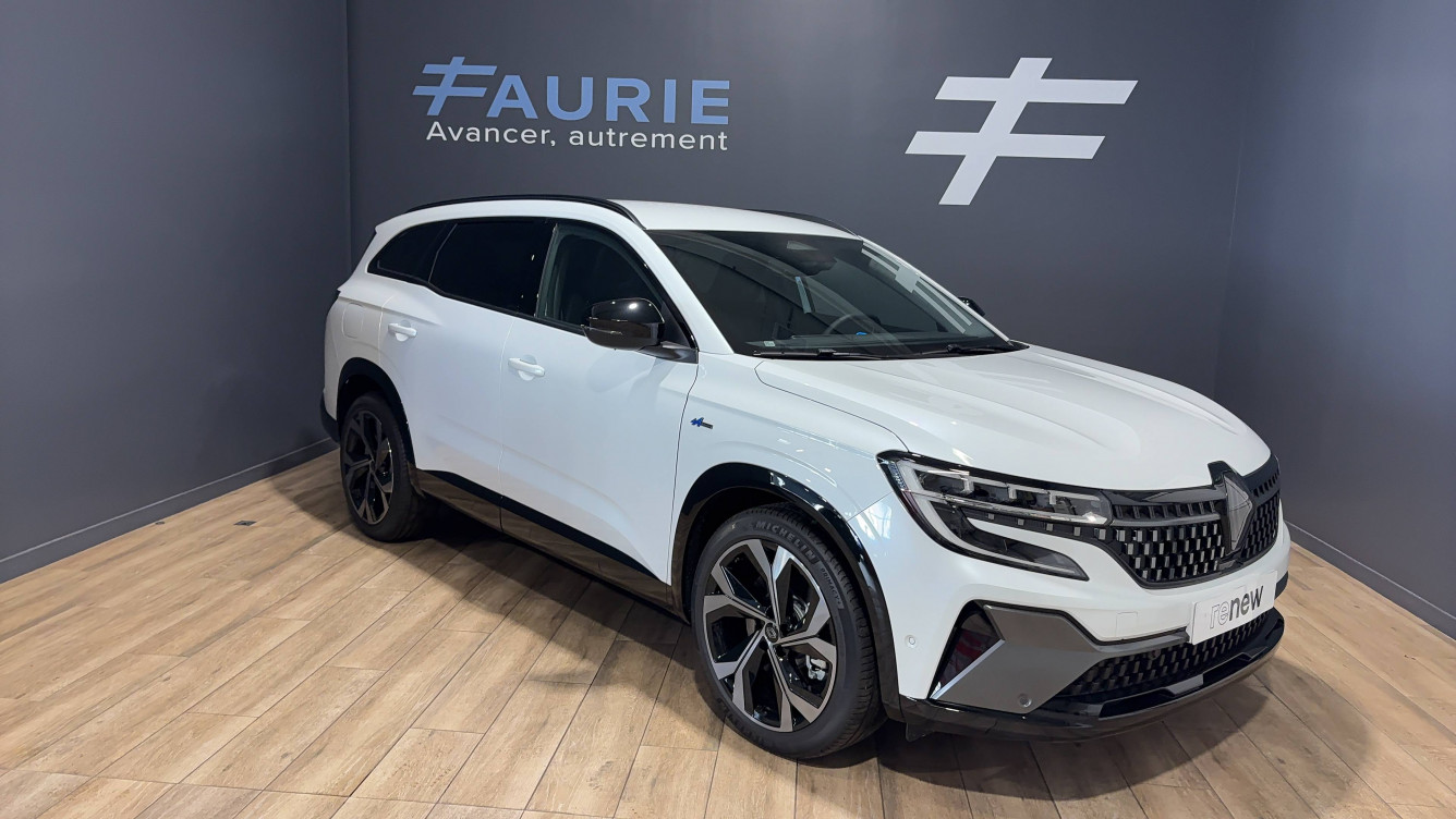Acheter Renault Espace 6 Espace E-Tech full hybrid 200 GSR2 esprit Alpine 5p neuf dans les concessions du Groupe Faurie