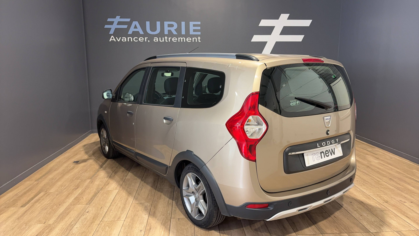 Acheter Dacia Lodgy Lodgy TCe 130 FAP 7 places Stepway 5p occasion dans les concessions du Groupe Faurie