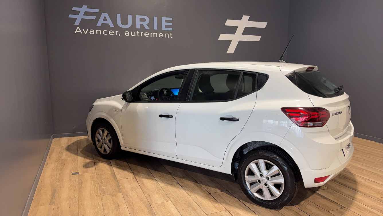 Acheter Dacia Sandero Sandero SCe 65 Essentiel 5p occasion dans les concessions du Groupe Faurie