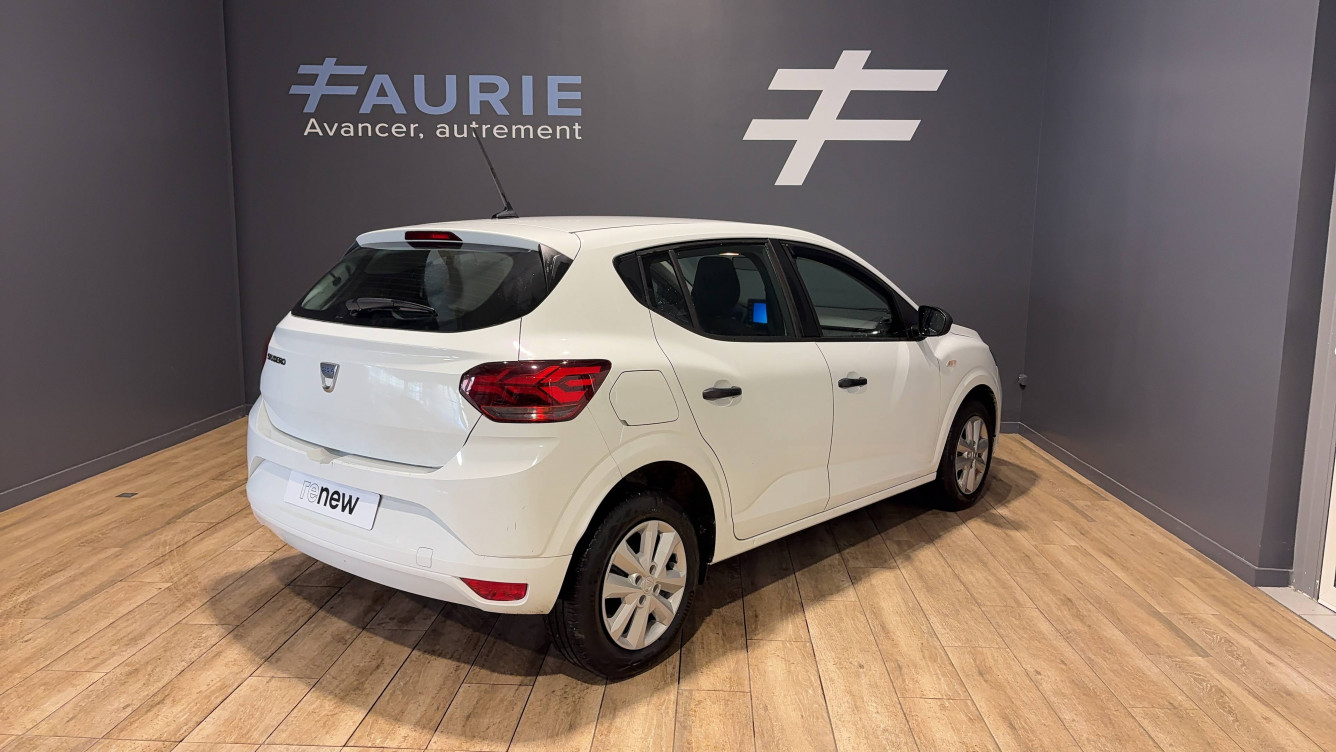 Acheter Dacia Sandero Sandero SCe 65 Essentiel 5p occasion dans les concessions du Groupe Faurie