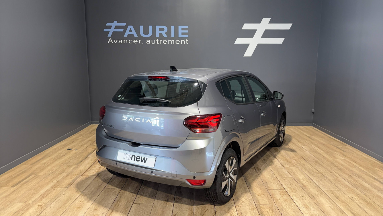 Acheter Dacia Sandero Sandero TCe 90 GSR2 Expression 5p occasion dans les concessions du Groupe Faurie