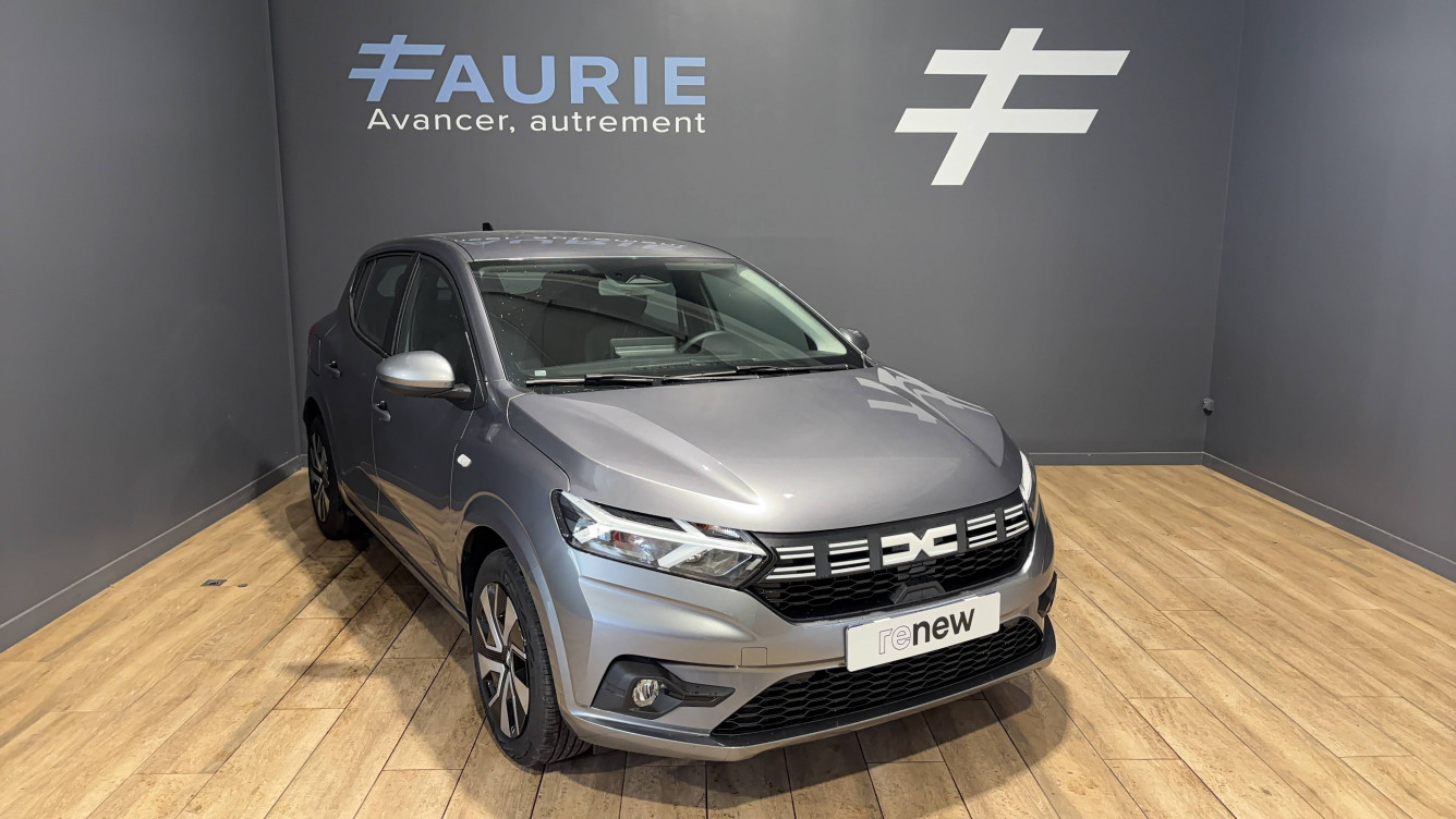 Acheter Dacia Sandero Sandero TCe 90 GSR2 Expression 5p occasion dans les concessions du Groupe Faurie