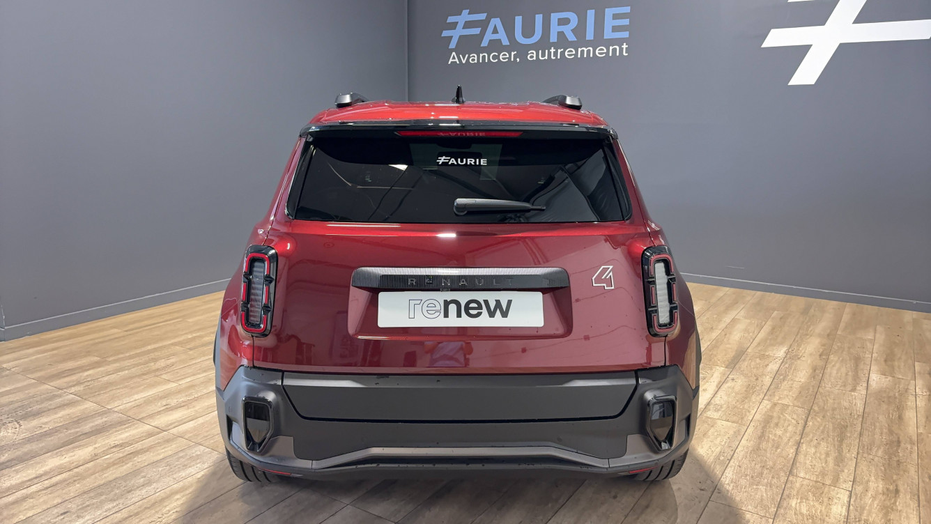 Acheter Renault Renault 4 Renault 4 E-Tech Electrique 150 ch autonomie confort Techno 5p neuf dans les concessions du Groupe Faurie