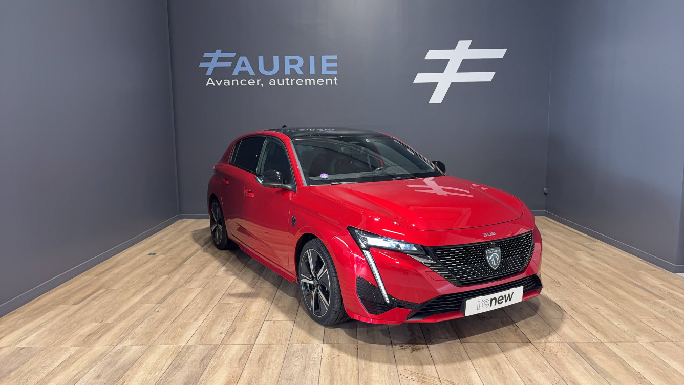 Acheter Peugeot 308 308 PHEV 180 e-EAT8 GT 5p occasion dans les concessions du Groupe Faurie