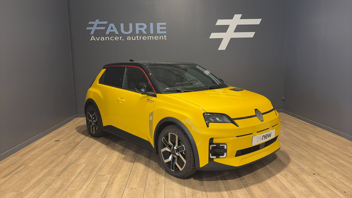 Acheter Renault Renault 5 Renault 5 E-Tech Electrique 150 ch autonomie confort Techno 5p neuf dans les concessions du Groupe Faurie