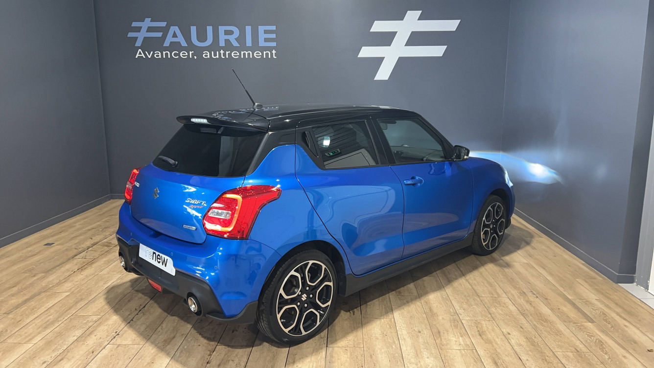 Acheter Suzuki Swift Swift Sport 1.4 Boosterjet Hybrid  5p occasion dans les concessions du Groupe Faurie