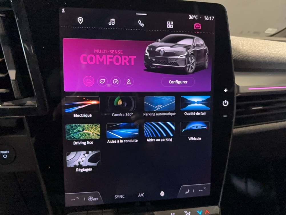 Acheter Renault Megane E-Tech Megane E-Tech EV60 220 ch optimum charge Techno 5p occasion dans les concessions du Groupe Faurie