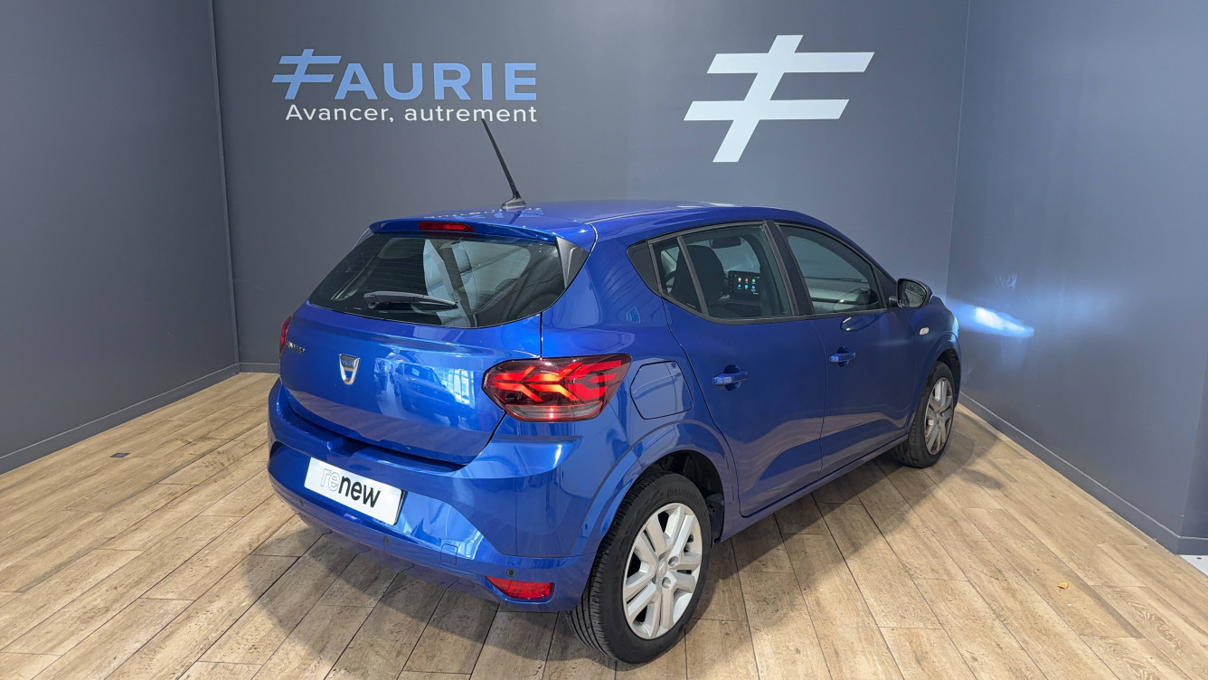 Acheter Dacia Sandero Sandero TCe 90 Confort 5p occasion dans les concessions du Groupe Faurie