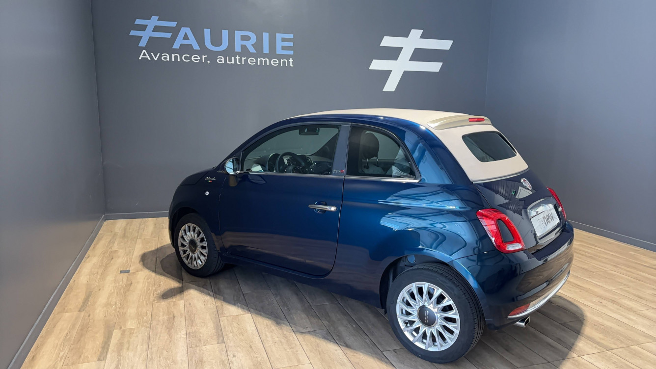 Acheter Fiat 500 500C 1.0 70 ch Hybride BSG S/S Dolcevita 2p occasion dans les concessions du Groupe Faurie