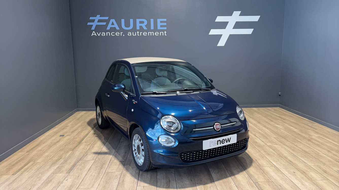 Acheter Fiat 500 500C 1.0 70 ch Hybride BSG S/S Dolcevita 2p occasion dans les concessions du Groupe Faurie