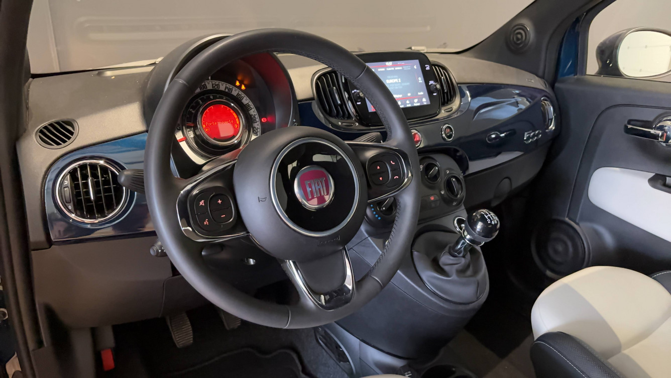 Acheter Fiat 500 500C 1.0 70 ch Hybride BSG S/S Dolcevita 2p occasion dans les concessions du Groupe Faurie