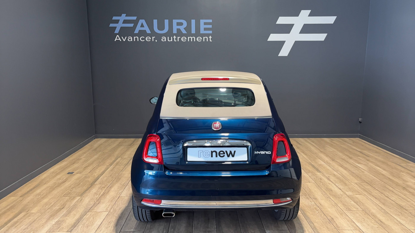 Acheter Fiat 500 500C 1.0 70 ch Hybride BSG S/S Dolcevita 2p occasion dans les concessions du Groupe Faurie