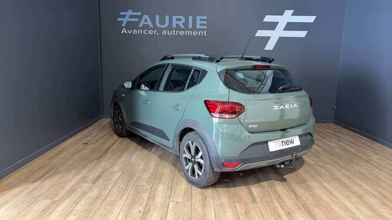 Acheter Dacia Sandero Sandero TCe 110 Stepway Expression + 5p occasion dans les concessions du Groupe Faurie