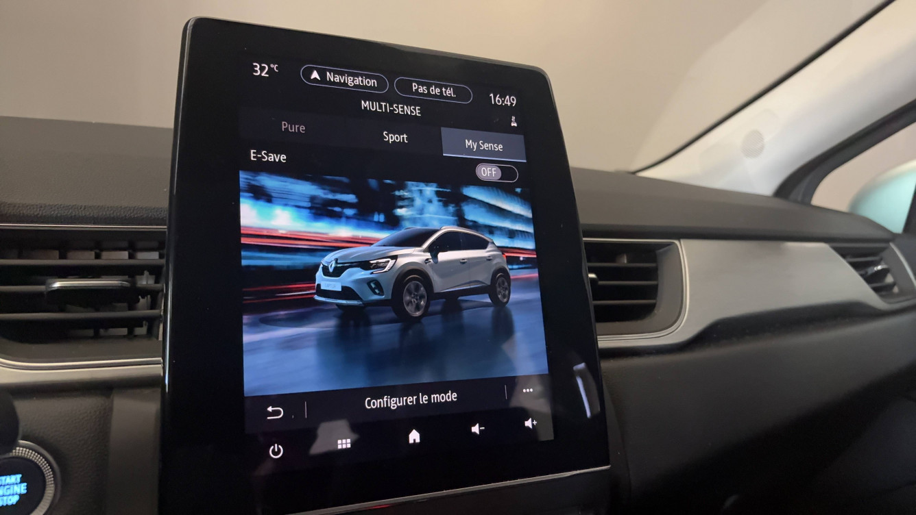 Acheter Renault Captur 2 Captur E-Tech Plug-in 160 Intens 5p occasion dans les concessions du Groupe Faurie
