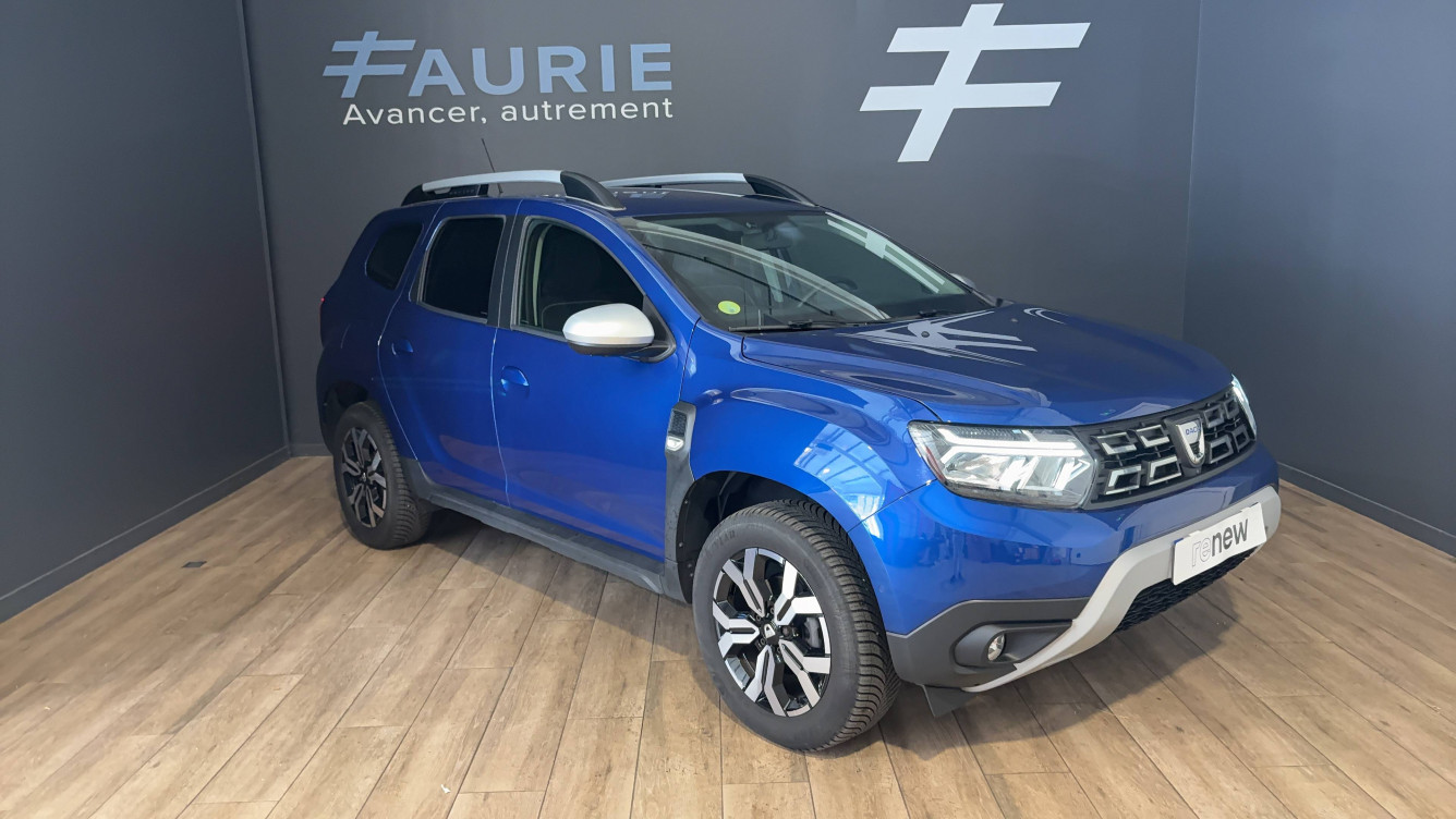 Acheter Dacia Duster Duster Blue dCi 115 4x2 Prestige + 5p occasion dans les concessions du Groupe Faurie