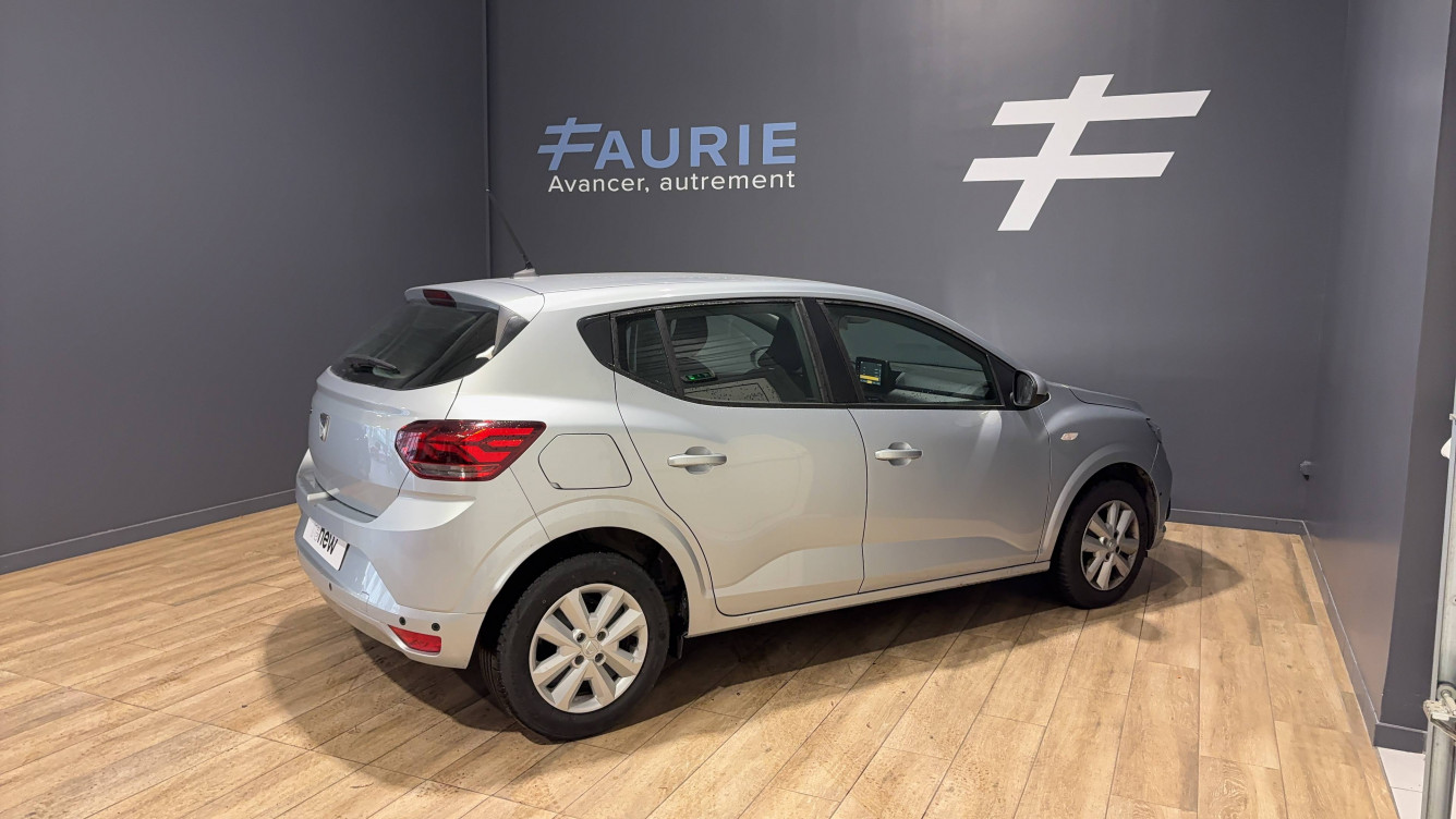 Acheter Dacia Sandero Sandero TCe 90 - 22 Confort 5p occasion dans les concessions du Groupe Faurie