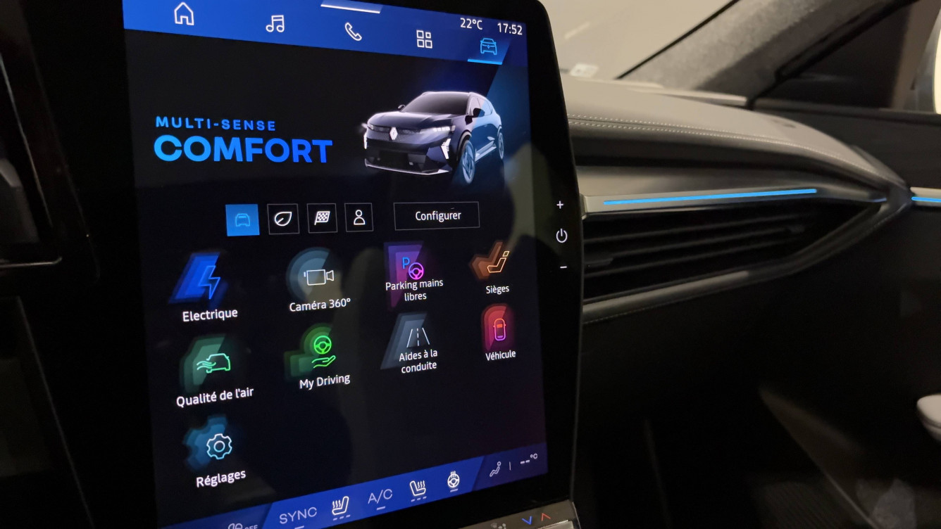 Acheter Renault Scenic 5 Scenic E-Tech electrique 220 ch grande autonomie Techno Iconic 5p occasion dans les concessions du Groupe Faurie