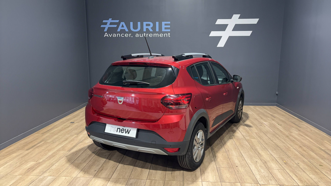 Acheter Dacia Sandero Sandero TCe 90 - 22 Stepway Confort 5p occasion dans les concessions du Groupe Faurie