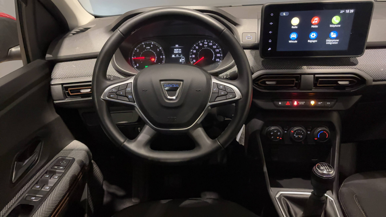 Acheter Dacia Sandero Sandero TCe 90 - 22 Stepway Confort 5p occasion dans les concessions du Groupe Faurie