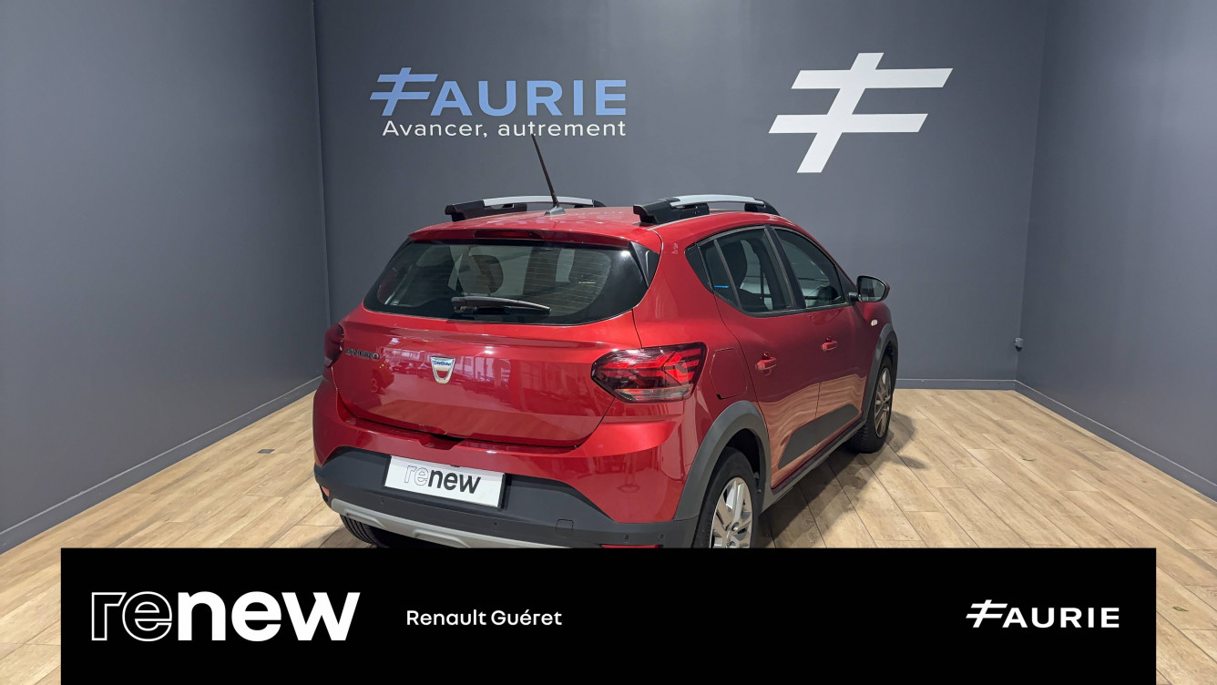 Acheter Dacia Sandero Sandero TCe 90 - 22 Stepway Confort 5p occasion dans les concessions du Groupe Faurie