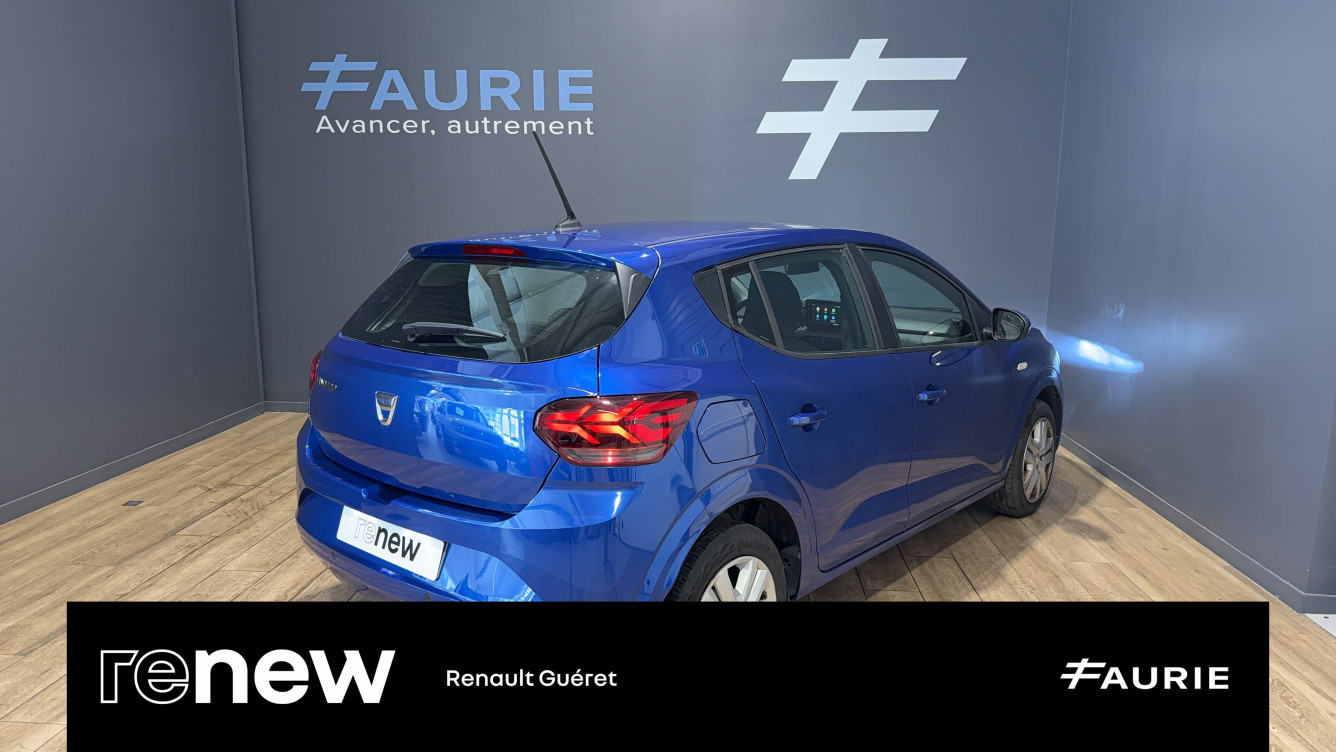 Acheter Dacia Sandero Sandero TCe 90 Confort 5p occasion dans les concessions du Groupe Faurie