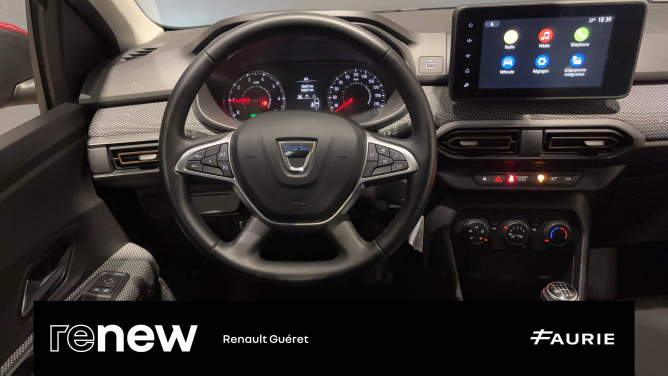 Acheter Dacia Sandero Sandero TCe 90 - 22 Stepway Confort 5p occasion dans les concessions du Groupe Faurie