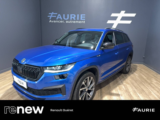 Acheter Skoda Kodiaq Kodiaq 2.0 TDI 150 SCR DSG7 7pl Sportline 5p neuve dans les concessions du Groupe Faurie