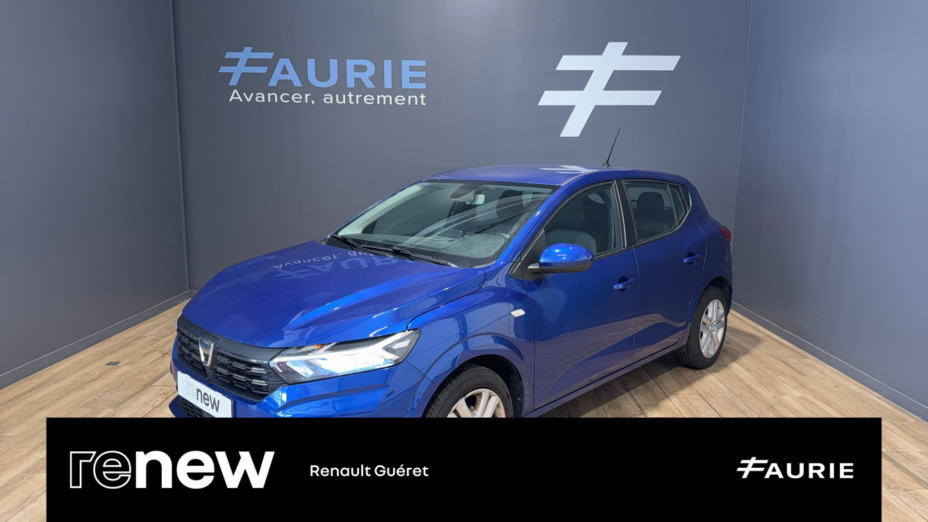 Acheter Dacia Sandero Sandero TCe 90 Confort 5p occasion dans les concessions du Groupe Faurie