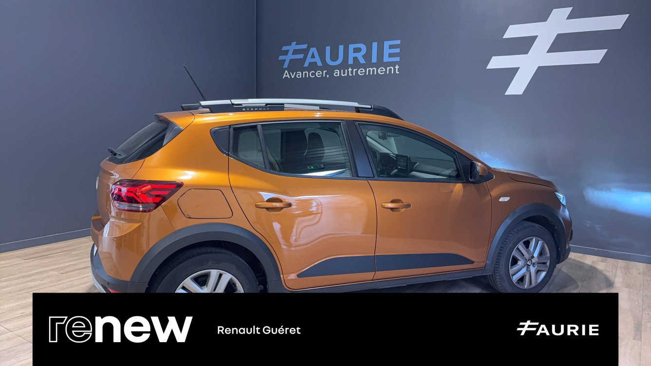 Acheter Dacia Sandero Sandero ECO-G 100 Stepway Confort 5p occasion dans les concessions du Groupe Faurie