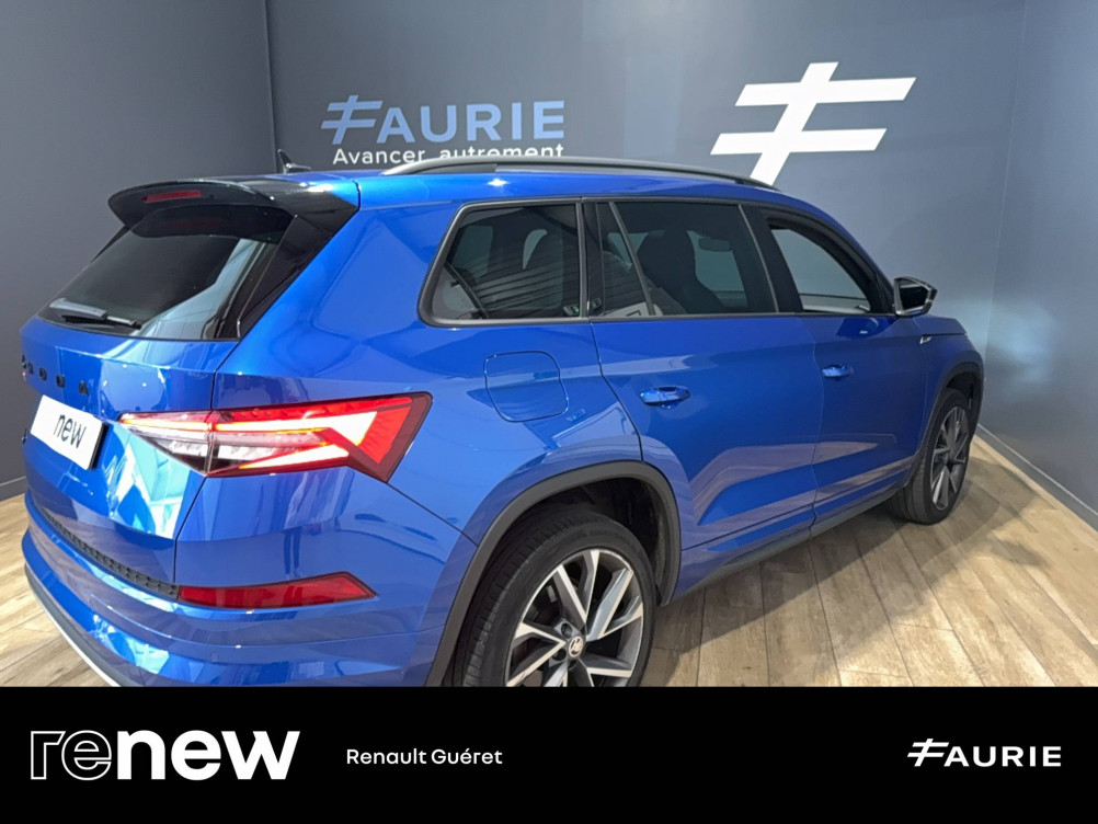 Acheter Skoda Kodiaq Kodiaq 2.0 TDI 150 SCR DSG7 7pl Sportline 5p occasion dans les concessions du Groupe Faurie