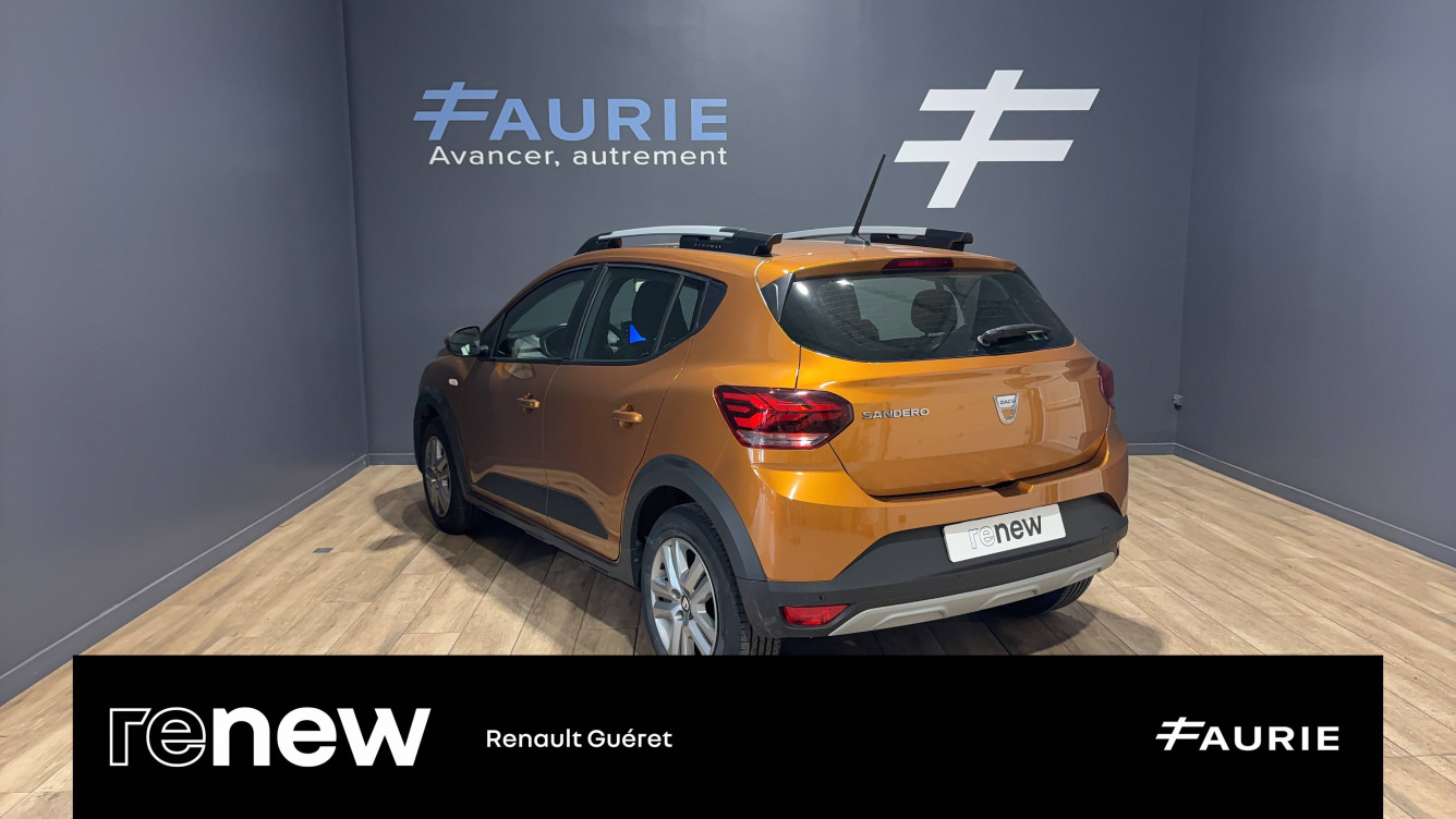 Acheter Dacia Sandero Sandero ECO-G 100 Stepway Confort 5p occasion dans les concessions du Groupe Faurie
