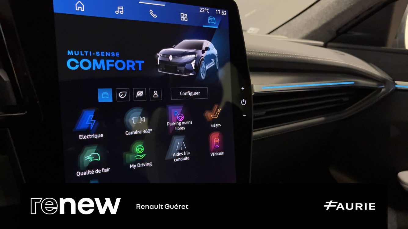 Acheter Renault Scenic 5 Scenic E-Tech electrique 220 ch grande autonomie Techno Iconic 5p occasion dans les concessions du Groupe Faurie