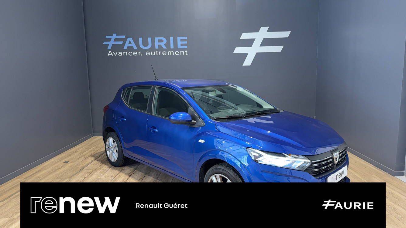 Acheter Dacia Sandero Sandero TCe 90 Confort 5p occasion dans les concessions du Groupe Faurie