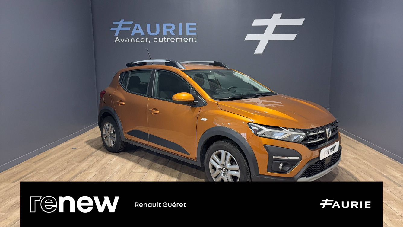 Acheter Dacia Sandero Sandero ECO-G 100 Stepway Confort 5p occasion dans les concessions du Groupe Faurie