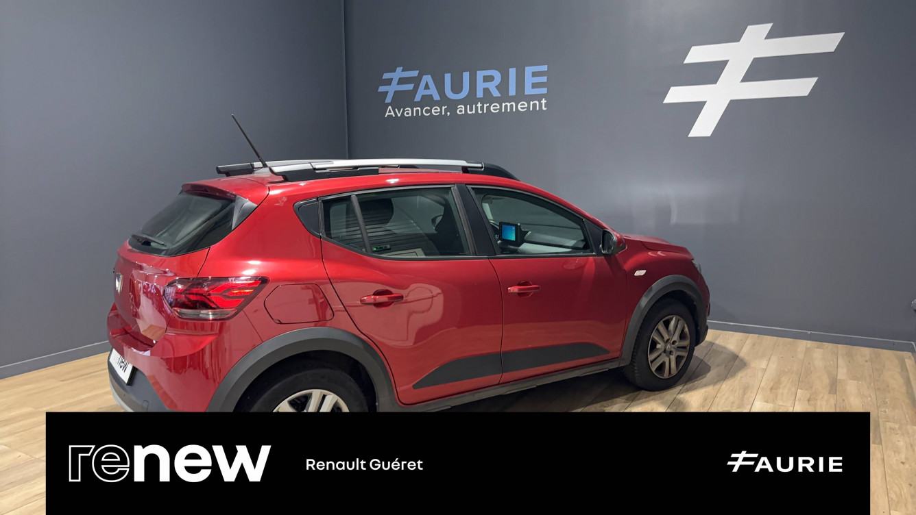 Acheter Dacia Sandero Sandero TCe 90 - 22 Stepway Confort 5p occasion dans les concessions du Groupe Faurie
