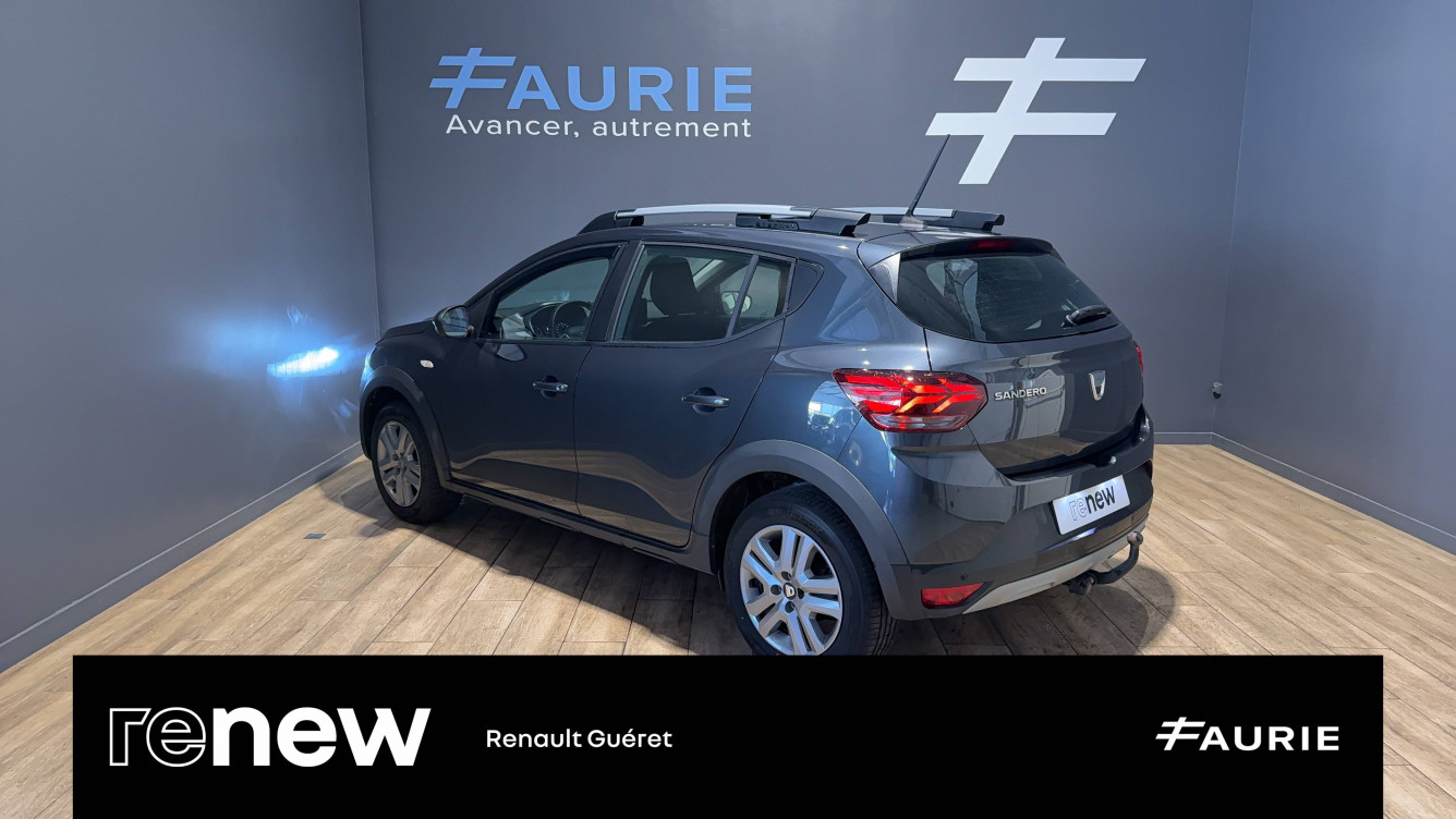 Acheter Dacia Sandero Sandero ECO-G 100 - 22 Stepway Confort 5p occasion dans les concessions du Groupe Faurie
