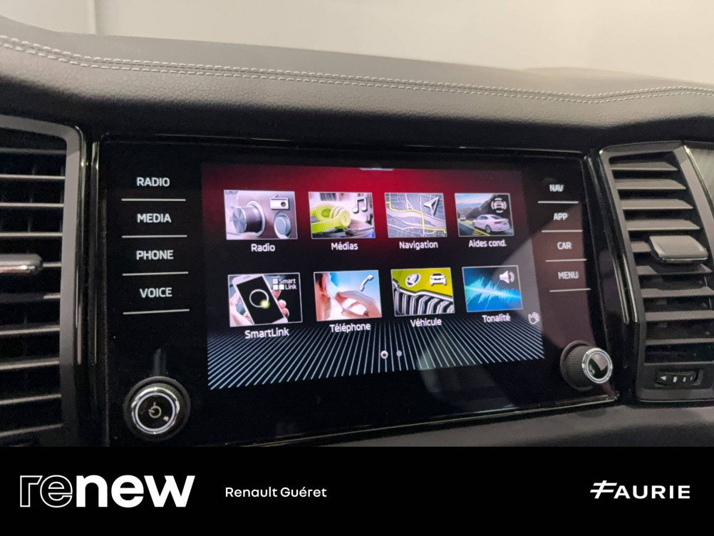 Acheter Skoda Kodiaq Kodiaq 2.0 TDI 150 SCR DSG7 7pl Sportline 5p occasion dans les concessions du Groupe Faurie
