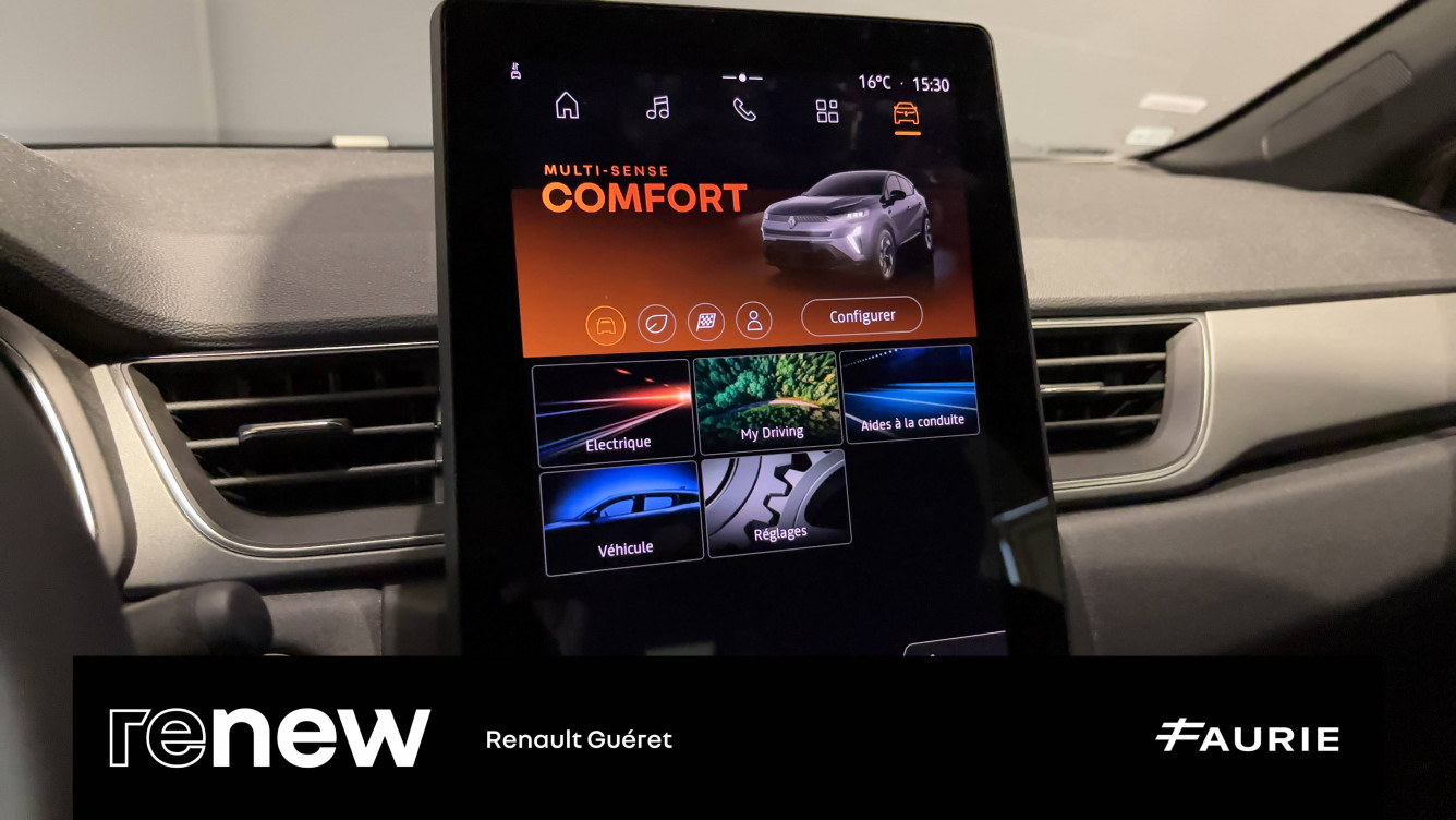Acheter Renault Captur 2 Captur E-Tech full hybrid 145 ch Techno 5p occasion dans les concessions du Groupe Faurie