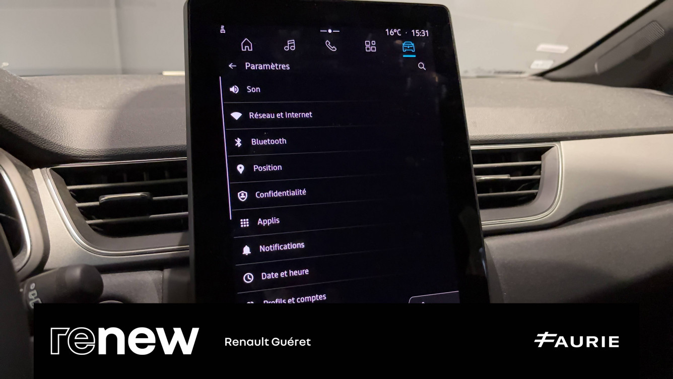 Acheter Renault Captur 2 Captur E-Tech full hybrid 145 ch Techno 5p occasion dans les concessions du Groupe Faurie