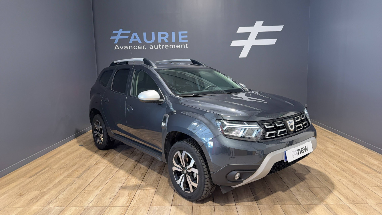 Acheter Dacia Duster Duster Blue dCi 115 4x2 Prestige + 5p occasion dans les concessions du Groupe Faurie